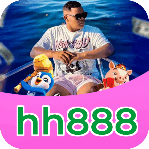 Interface do aplicativo hh888 mostrando jogos disponíveis no iOS e Android